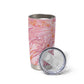 African Zebra Leopard Pattern Tumbler Cup Blush Savannah