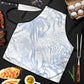 African Zebra Leopard Pattern Apron Sky Savannah