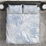 African Zebra Leopard Pattern Bedding Set Sky Savannah