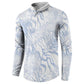 African Zebra Leopard Pattern Button Sweatshirt Sky Savannah
