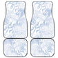 African Zebra Leopard Pattern Car Mats Sky Savannah