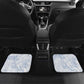 African Zebra Leopard Pattern Car Mats Sky Savannah