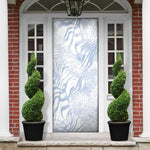 African Zebra Leopard Pattern Door Cover Sky Savannah