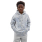 African Zebra Leopard Pattern Kid Hoodie Sky Savannah