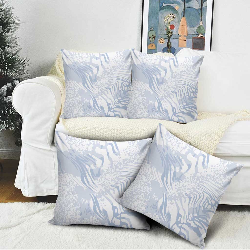 African Zebra Leopard Pattern Pillow Cover Sky Savannah