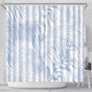 African Zebra Leopard Pattern Shower Curtain Sky Savannah
