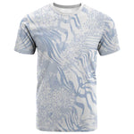 African Zebra Leopard Pattern T shirt Sky Savannah