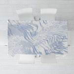 African Zebra Leopard Pattern Tablecloth Sky Savannah
