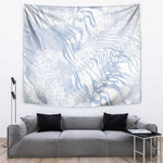 African Zebra Leopard Pattern Tapestry Sky Savannah