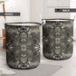 African Zebra Elephant Skin Pattern Laundry Basket