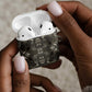 African Zebra Elephant Skin Pattern AirPods Case