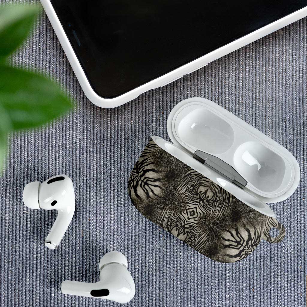 African Zebra Elephant Skin Pattern AirPods Case