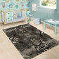 African Zebra Elephant Skin Pattern Area Rug
