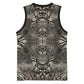 African Zebra Elephant Skin Pattern Basketball Jersey