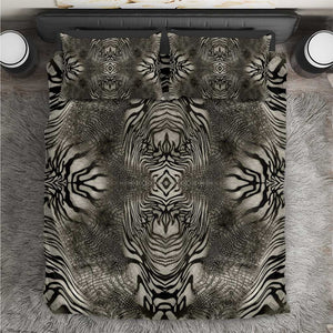 African Zebra Elephant Skin Pattern Bedding Set