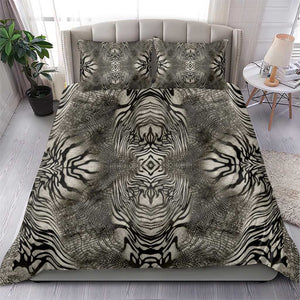 African Zebra Elephant Skin Pattern Bedding Set