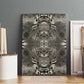 African Zebra Elephant Skin Pattern Canvas Wall Art
