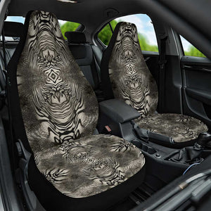 African Zebra Elephant Skin Pattern Car Seat Cover