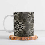 African Zebra Elephant Skin Pattern Ceramic Mug