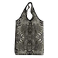 African Zebra Elephant Skin Pattern Grocery Bag