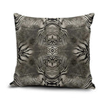 African Zebra Elephant Skin Pattern Pillow Cover