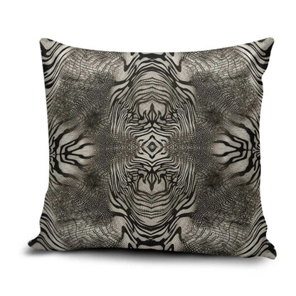 African Zebra Elephant Skin Pattern Pillow Cover