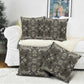 African Zebra Elephant Skin Pattern Pillow Cover