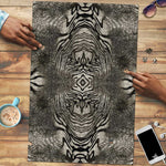 African Zebra Elephant Skin Pattern Puzzle