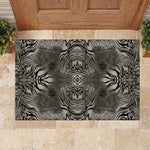 African Zebra Elephant Skin Pattern Rubber Doormat