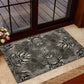 African Zebra Elephant Skin Pattern Rubber Doormat