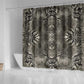 African Zebra Elephant Skin Pattern Shower Curtain