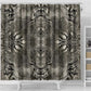 African Zebra Elephant Skin Pattern Shower Curtain