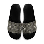 African Zebra Elephant Skin Pattern Slide Sandals
