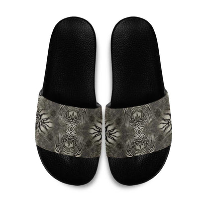 African Zebra Elephant Skin Pattern Slide Sandals
