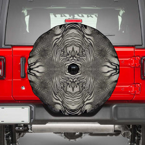 African Zebra Elephant Skin Pattern Spare Tire Cover