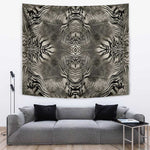 African Zebra Elephant Skin Pattern Tapestry