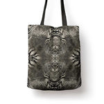 African Zebra Elephant Skin Pattern Tote Bag