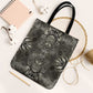 African Zebra Elephant Skin Pattern Tote Bag