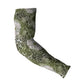 African Leopard Floral Pattern Arm Sleeves Safari Moss