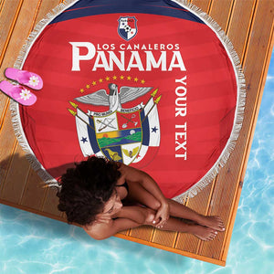 Custom Panama Football Beach Blanket Go Los Canaleros Go