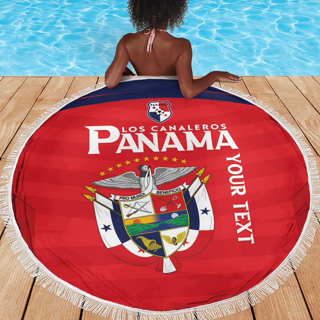 Custom Panama Football Beach Blanket Go Los Canaleros Go