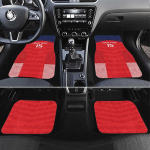 Custom Panama Football Car Mats Go Los Canaleros Go