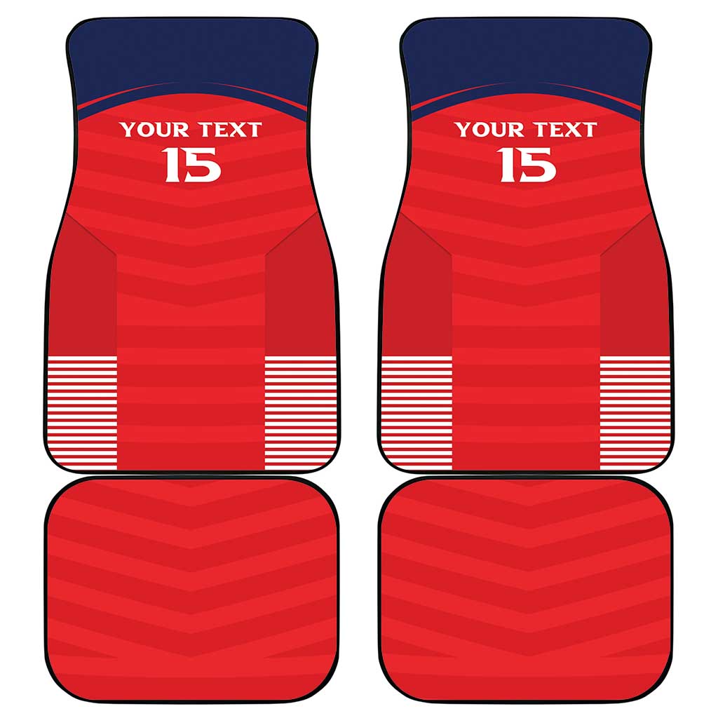Custom Panama Football Car Mats Go Los Canaleros Go