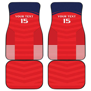 Custom Panama Football Car Mats Go Los Canaleros Go