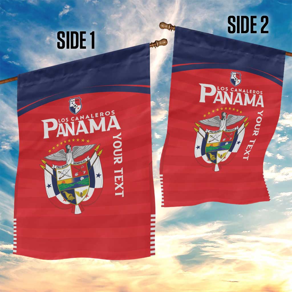 Custom Panama Football Garden Flag Go Los Canaleros Go