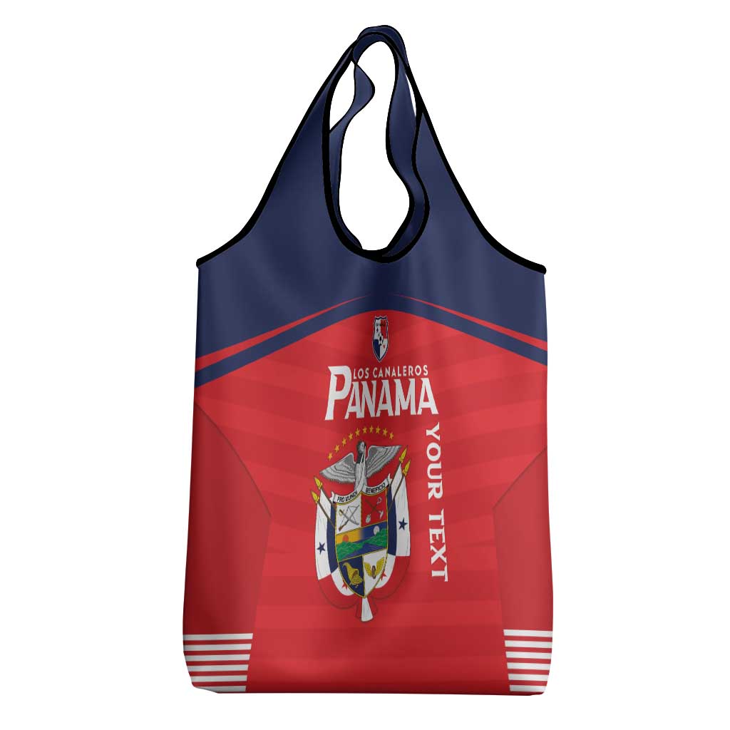 Custom Panama Football Grocery Bag Go Los Canaleros Go