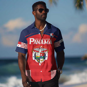 Custom Panama Football Hawaiian Shirt Go Los Canaleros Go