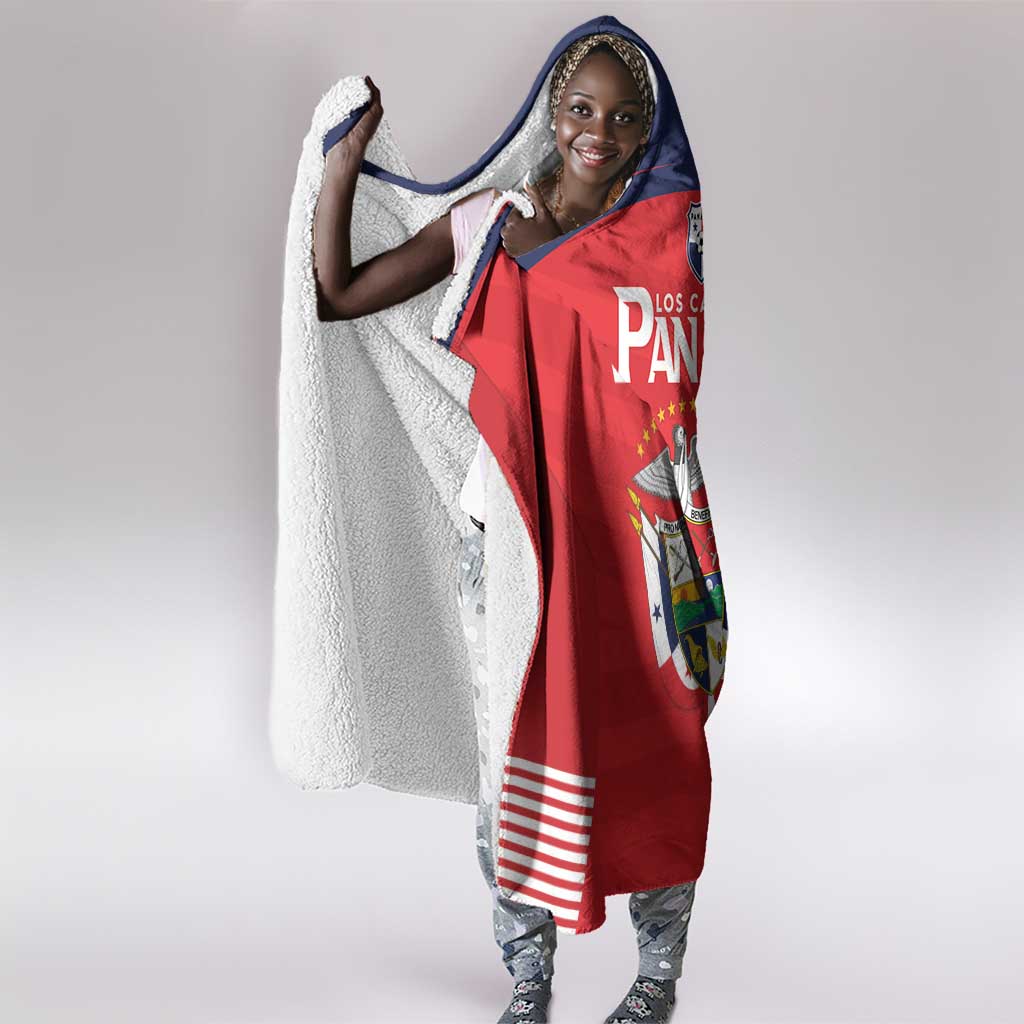 Custom Panama Football Hooded Blanket Go Los Canaleros Go
