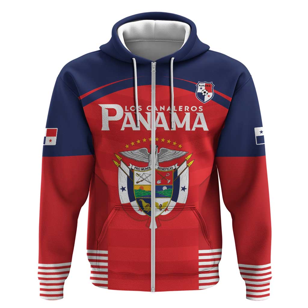 Custom Panama Football Hoodie Go Los Canaleros Go