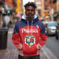 Custom Panama Football Hoodie Go Los Canaleros Go